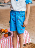 Bermuda-Shorts mit Krebs-Motiv MLUCRABAGE / 25E3PGQ3BER701
