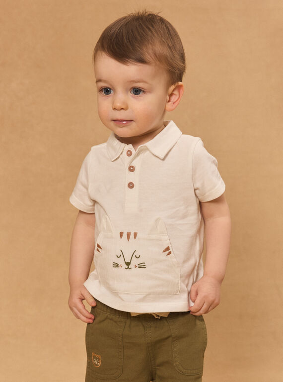 T-Shirt im Polo-Stil MAOLAN / 25E1BGO1POL001