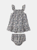 Kleid mit Blumenmuster MAZOE / 25E1BFR1ROBC243