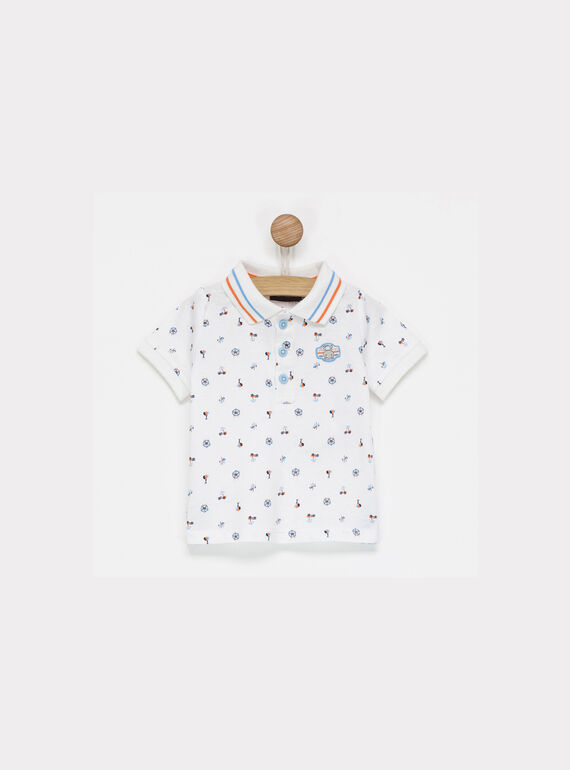 Off white Polo shirt NAPARIS / 18E1BGJ1POL001