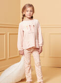Samtpyjama mit Ballerinas LUICLETTE / 24H5PF34PYJ311