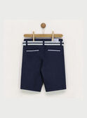 Marineblaue Bermuda Shorts RITOSAGE / 19E3PGF1BER070