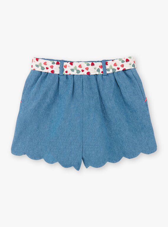 Denim-Shorts mit Gürtel ZONORETTE / 21E2PFJ1SHOP269