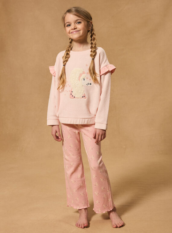 Pyjama mit Pudelmotiv MUINETTE / 25E5PFE2PYJE408