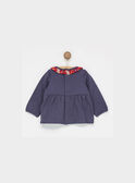 Navy Baby blouse PAAMELIE / 18H1BF21BRAC203