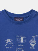 Langärmeliges T-Shirt mit Katzen MACONNOR / 25E1BG81TMLC209