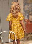Gelbes Kleid mit Zitronenmotiven KOROBETTE / 24E2PFD2ROB107