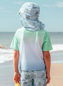 Bade-T-Shirt UPF 50+ im Colorblock MRUTISHAGE / 25E4PGC5TUV000