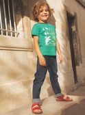 T-Shirt mit Dinosaurier-Motiven und phosphoreszierenden Fahrrädern FEPAGE / 23E3PGB2TMC630