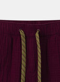 Bermuda-Shorts in Bordeauxrot MRAGAGE / 25E3PGR1BER511