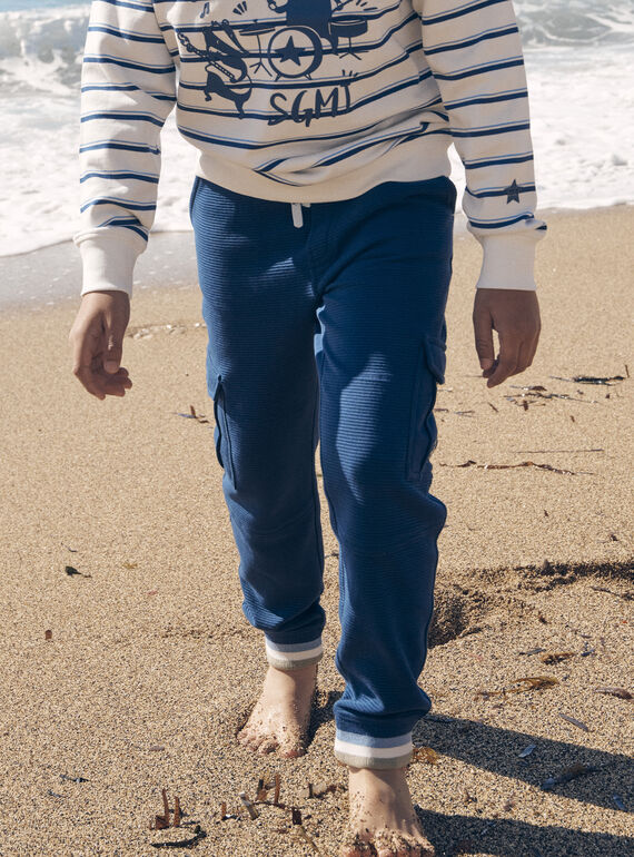 Blaue Comfort Pants LEJOGAGE / 24H3PGJ1CFPC230