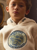 Kapuzen-Sweatshirt Schaffell-Imitat LADOTAGE / 24H3PGQ1SWE811