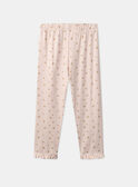 Samtpyjama mit Ballerinas LUICLETTE / 24H5PF34PYJ311