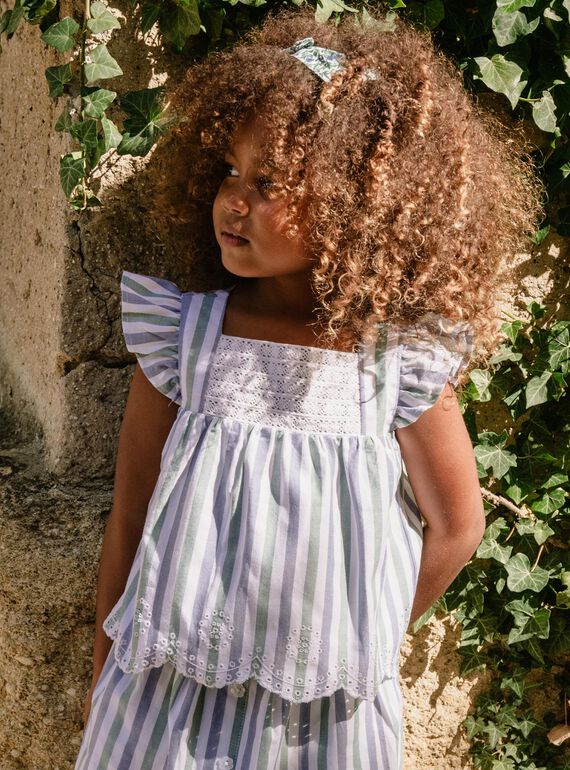 Bluse mit Streifenmuster FURAYETTE / 23E2PFN1CHE001