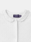 Body aus Lochstrick mit Kragen  MAFAUSTINE / 25E1BFL1BOD001