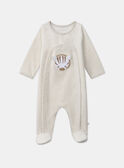 Strampler aus Nicki mit Zebra  MOSES / 25E0NG22GREA011