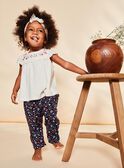 T-Shirt aus Jersey mit Blumenstickereien FALESLI / 23E1BFC1TEE001