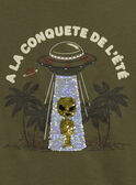 T-Shirt mit Alien MLEOVNAGE / 25E3PGO3TMC604