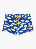 Badehose in Tinte mit Haifischmuster FRYBOXAGE / 23E4PGM6MAIC214