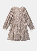 Kleid mit Blumenmuster LINETTE / 24H2PFK2ROB001