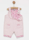 Pale rose Overalls PETUNIA / 18H0CFN1SAL301
