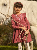 Besticktes Kleid aus Baumwollmusselin MABRODETTE / 25E2PF72ROB511