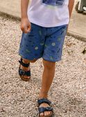 Shorts mit Fantasiedruck FUSUNAGE / 23E3PGN1BERC233