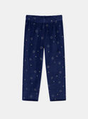 Navy PYJAMA LECRIETTE / 24H5PF42PYJC205