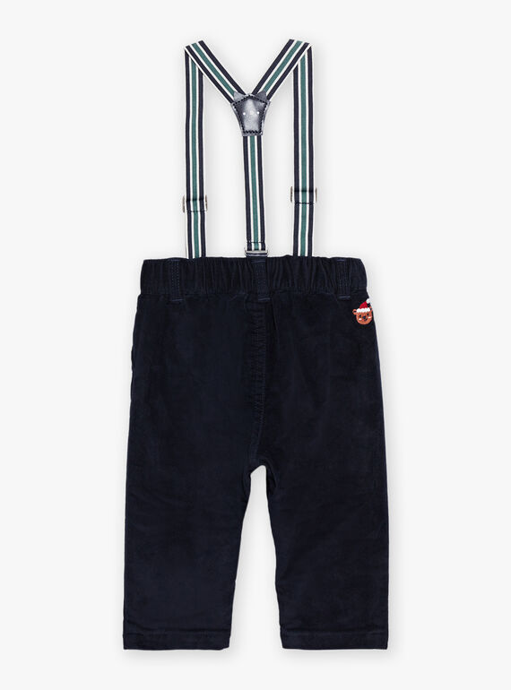 Samthose mit verstellbaren Trägern DAWALLON / 22H1BG61PANC205