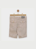 Beigefarbene Bermuda Shorts RYESAGE / 19E3PGR3BER009