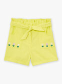 Gelbe Shorts LASHORETTE / 24H2PFI1SHO116