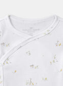 White BODYSUIT MONRAN / 25E0NMI1BOD000