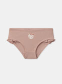 Rose wood BRIEFS / PANTY RIB NEJICETTE / 25H5PFC3SLR312
