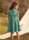 Kleid mit Rüschen MLERETTE / 25E2PFO1ROBC242