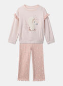 Pyjama mit Pudelmotiv MUINETTE / 25E5PFE2PYJE408