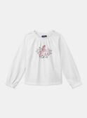 T-Shirt Einhorn und Blumen LADISHETTE / 24H2PFQ1TML001