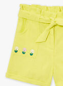 Gelbe Shorts LASHORETTE / 24H2PFI1SHO116