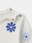 Pullover mit Blumenmuster MESWETTE / 25E2PF81PUL114