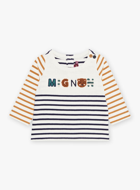 Marinière-T-Shirt mit langen Ärmeln DANIGEL / 22H1BGU2TML070