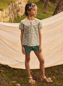 Bluse mit Bubikragen MLEBOSETTE / 25E2PFO1CHE001