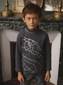 Unterziehpullover Drache Grau LADRAGE / 24H3PGQ1SPLJ922