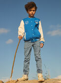 College-Jacke mit Tiger METEDAGE / 25E3PG81GILC209