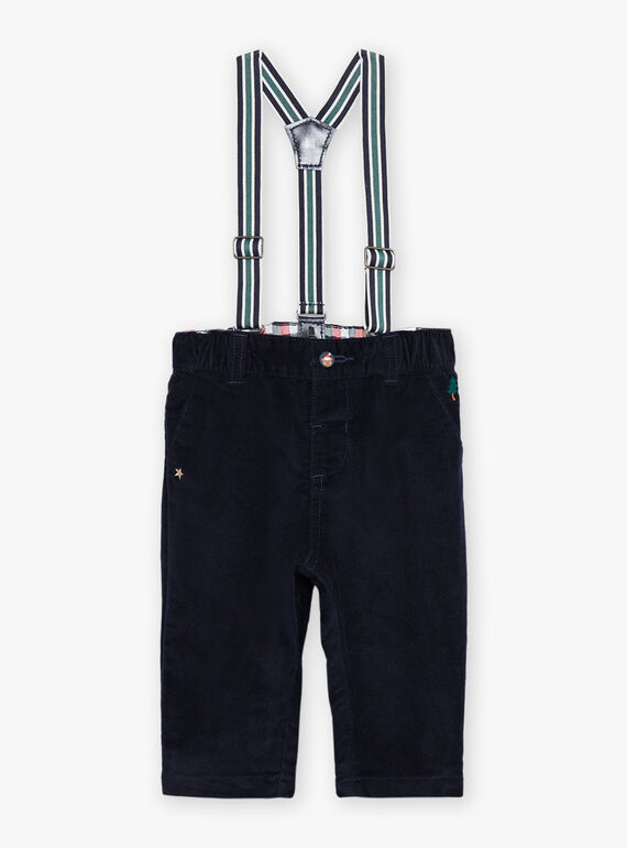 Samthose mit verstellbaren Trägern DAWALLON / 22H1BG61PANC205
