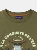 T-Shirt mit Alien MLEOVNAGE / 25E3PGO3TMC604