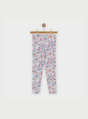 Weiße Leggings mit Motiv RECAWETTE / 19E4PFE1CAL001
