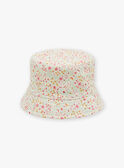 Nudefarbener Bob mit Blumenprint KLUBOBETTE / 24E4PFG1CHAD319