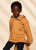 3 in 1 Kapuzen-Parka camelfarben FRAVAGE / 23E3PG52PARA014