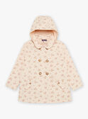 3 in 1 Parka beige mit Blumenmuster FRATERETTE / 23E2PF51PAR808
