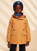 3 in 1 Kapuzen-Parka camelfarben FRAVAGE / 23E3PG52PARA014