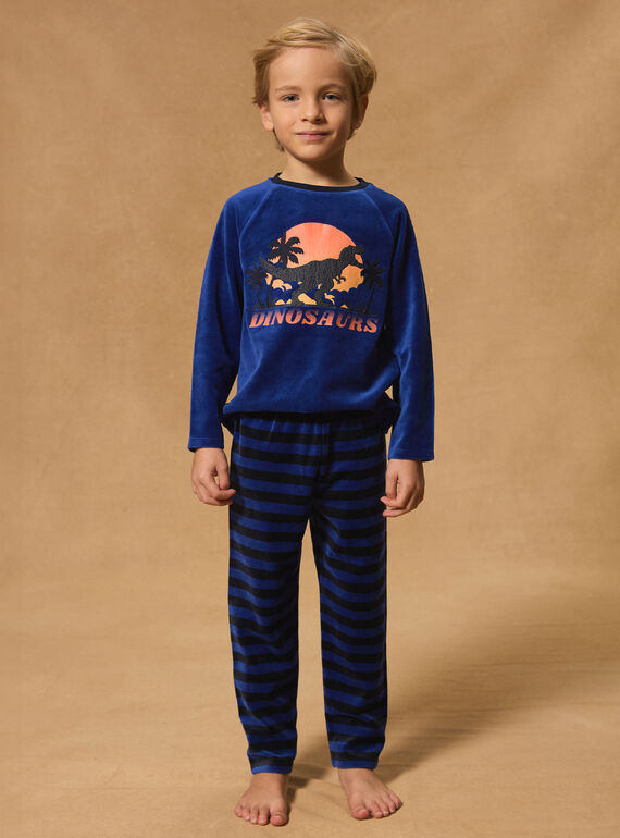 Dino-Pyjama aus Nicki MUIVELAGE / 25E5PGE6PYJC209